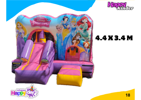 Kinder Casete 3D Princesas