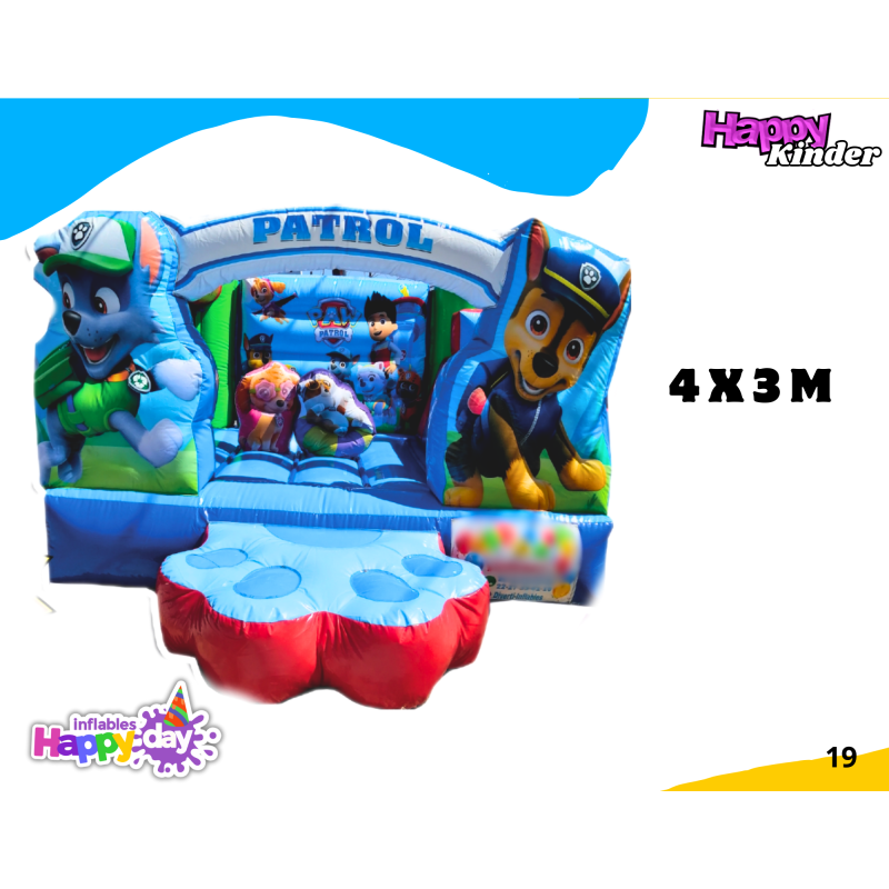 Kinder Cajón 3D Paw Patrol