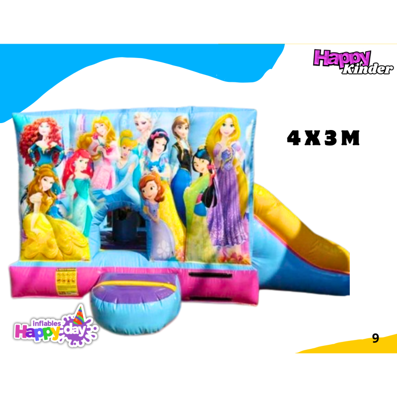 Kinder Slide 3D Princesas